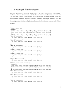 1 Input Pajek file description