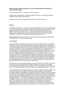 Spectroscopic study o... - digital