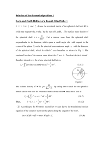 Solution of the theoretical problem 1A