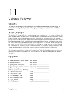 Voltage Follower