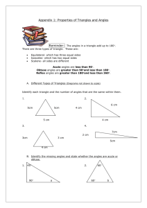 Appendix 1: Properties of Triangles and Angles