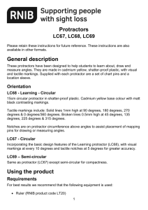 Product Instructions (Word doc )