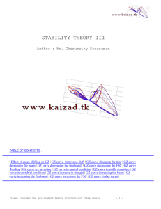 Scotvec Stability Theory III: (Click here to download)