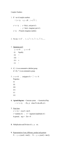 INTEGER CHEAT SHEET