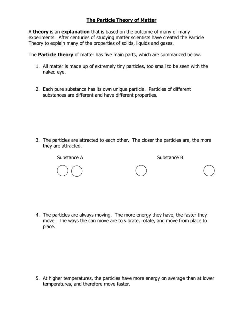 Free Particle Model Worksheet 2 Interactions Promotiontablecovers