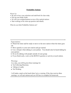 Experimental and Theoretical Probability