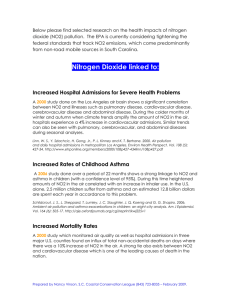 Below please find selected research on the health impacts of fine