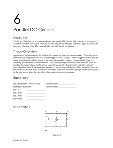 6 Parallel DC Circuits