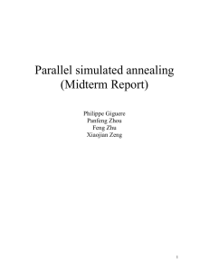 2. Parallel Simulated Annealing