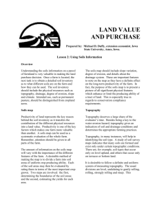 Lesson 1: Land Value Trends and Other Considerations