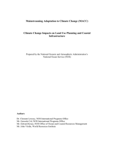 Climate Change Impacts on Land Use Planning and Coastal