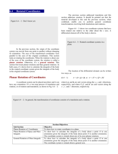 6.4 Rotated Coordinates