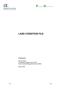 land condition file template