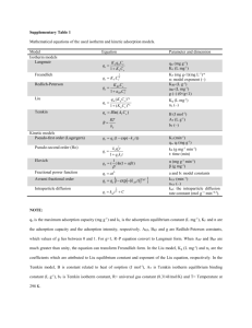 Supplementary Table 1 Mathematical equations of the used