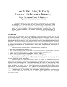 Non-Euclidean Geometries