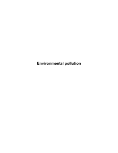 Fossil Fuel Sources of Environmental Pollution