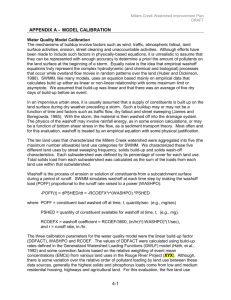 appendix a - model calibration