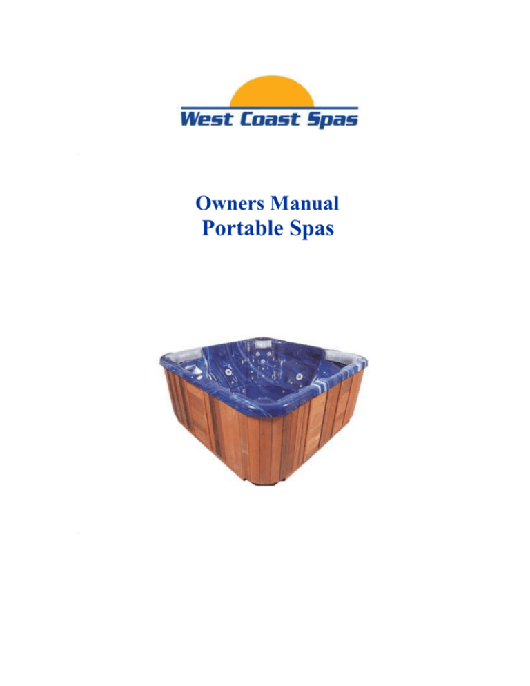 Coast Spas Manual