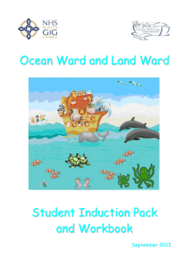 CPPSU Ocean & Land Student Information pack