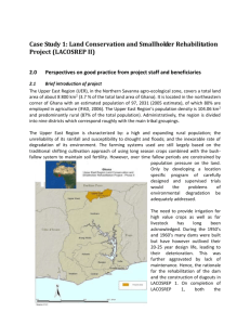 Land Conservation and Smallholder Rehabilitation Project
