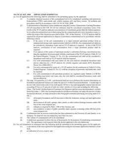 15A NCAC 02T .1504 APPLICATION SUBMITTAL (a) For all
