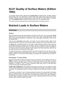 02.01 Quality of Surface Waters (Edition 1993)