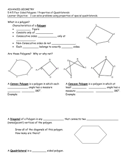 Quadrilateral Fact Sheet