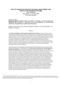 Paper 3.b1. Selecting a core set of Indicators for Monitoring and