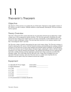 11 Thevenin`s Theorem