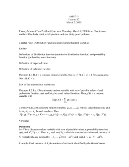 A Probability Course for the Actuaries A Preparation for 