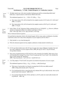 Lecture Problems Set #2