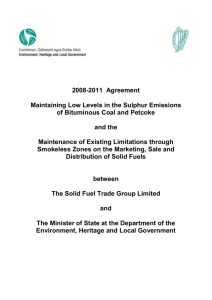 PROPOSED AGREEMENT - Department of Environment and Local