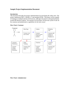 Sample Project Implementation Document
