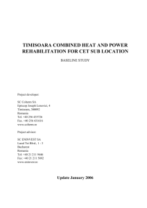 THE BASELINE AND PROJECT EMISSIONS - JI