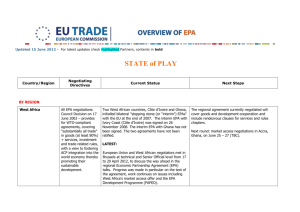 EPA`s - EESC European Economic and Social Committee
