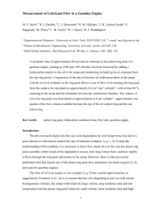 Measurement of Lubricant Flow in a Gasoline