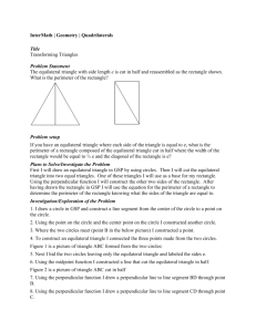Transforming Triangles