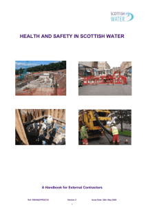 Health and Safety Information for Contractors