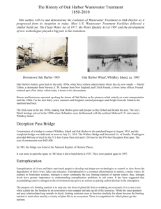 The History of the Oak Harbor Treatment Plant