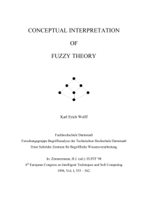 Conceptual Extension of Fuzzy Theory