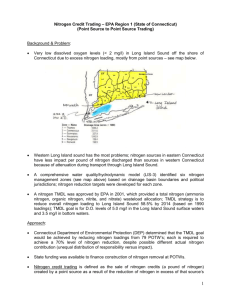 Nitrogen Credit Trading – EPA Region 1