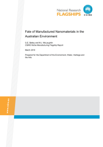 manufactured-nanomaterials - Department of the Environment