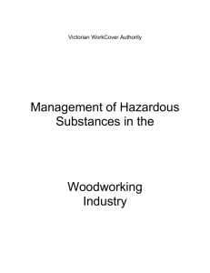 Management of Hazardous Substances in the