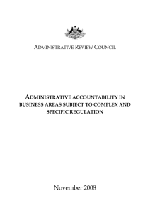 Report 49 [DOC 286KB] - Administrative Review Council