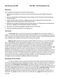 Soil Survey and GIS