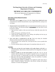 Manual - Department of Chemistry