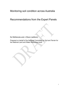Monitoring soil condition across Australia