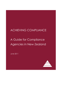 compliance - Department of Internal Affairs