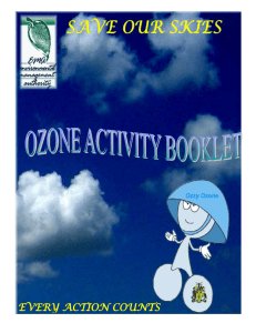 Test your knowledge of ozone layer science and ozone depletion in