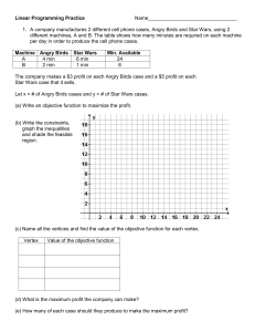 Linear Programming #4